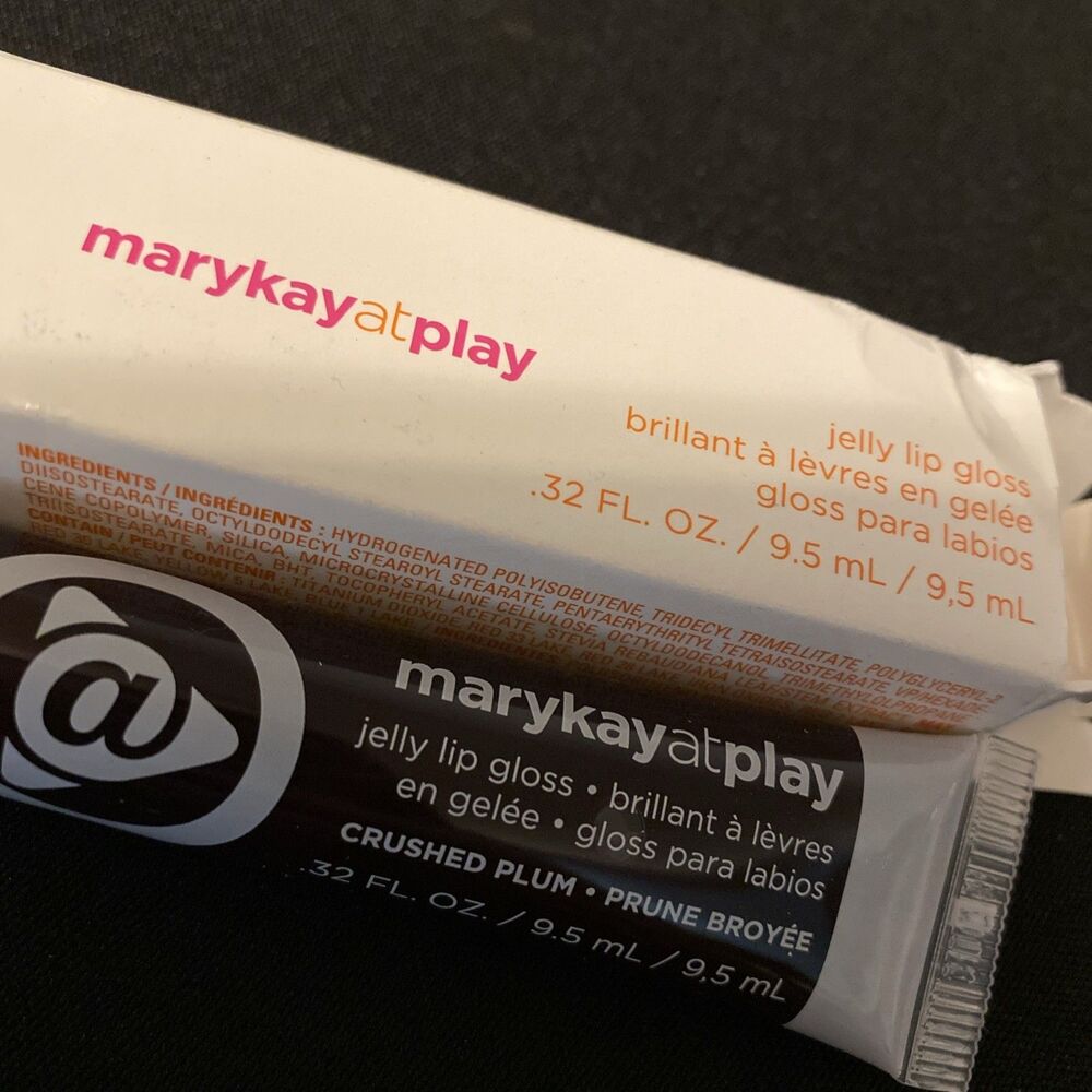 Mary Kay At Play Jelly Lip Gloss Crushed Plum Dark Berry Lip Color